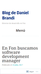 Mobile Screenshot of danielbrandi.com